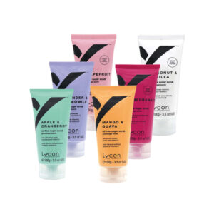 LYCON 6 Geuren Sugar Scrub 100g lijn